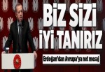 Biz sizi iyi tanırız.