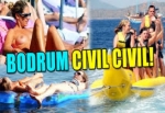 Bodrum sahilleri cıvıl cıvıl