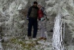 Bodrum'a 12 yıl sonra kar yağdı
