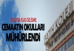 Bolu'da cemaatin okulları mühürlendi