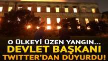 Brezilya'da 200 yıllık müze yanıp kül oldu