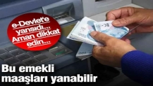 Bu emekli maaşları yanacak! Aman dikkat... e-Devlet'e yansıdı