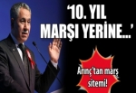 Bülent Arınç'tan 'mehter' sitemi