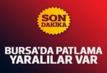 Bursa Organize Sanayi Bölgesi'nde patlama