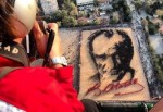 Bursa'da dünyanın en büyük Atatürk portresi