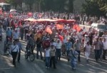 Bursa'da 'Teröre Lanet' Yürüyüşü