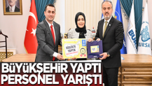 Büyükşehir yaptı, personel yarıştı