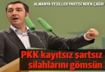 Cem Özdemir: PKK kayıtsız şartsız silahları gömsün