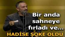 Cem Yılmaz bir anda sahneye fırladı ve...