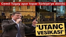 Cemil Tugay, polis ablukası sonrası apar topar Türkiye'ye döndü: Utanç vakası