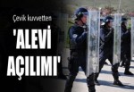 Çevik kuvvetten 'Alevi açılımı!'