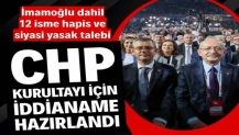 CHP kurultayı için iddianame hazırlandı: İmamoğlu dahil 12 kişiye ceza talebi