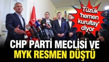 CHP Parti Meclisi'nden 28 üye istifa etti, PM ve MYK resmen düştü