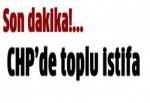 CHP'de toplu istifa