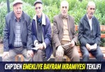 CHP'den 'emekliye bayram ikramiyesi' teklifi