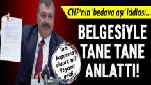 CHP'nin 'bedava aşı' iddiası