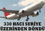 Cidde uçağı Adana'ya indi