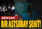 Cinayet zanlısı jandarmaya pusu kurdu: 1 şehit