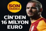 Çin'den Sneijder'e 16 milyon Euro!