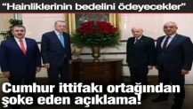 Cumhur ittifakı ortağından şok eden açıklama! “Hainliklerinin bedelini ödeyecekler”