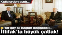 Cumhur İttifakı'nda büyük çatlak! Kulislerden sızdı...