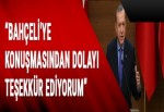 Cumhurbaşkanı Erdoğan: Bahçeli'ye konuşmasından dolayı teşekkür ediyorum