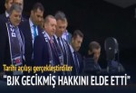 Cumhurbaşkanı Erdoğan: Beşiktaş gecikmiş hakkını elde etti