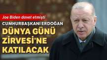 Cumhurbaşkanı Erdoğan Dünya Günü Zirvesi’ne katılacak