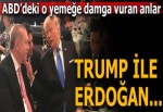 Cumhurbaşkanı Erdoğan ile Trump arasında samimi sohbet