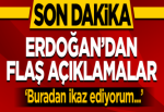 Cumhurbaşkanı Erdoğan konuşuyor...