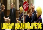 Cumhurbaşkanı Erdoğan, Lohan'ı kabul etti.