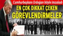 Cumhurbaşkanı Erdoğan yeni kabineyi açıkladı