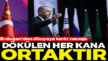Cumhurbaşkanı Erdoğan'dan dünyaya terör mesajı: Dökülen her kana ortaktır!