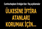 Cumhurbaşkanı Erdoğan'dan önemli açıklamalar.