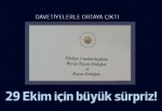 Cumhuriyet Bayramı resepsiyonu 'Beştepe'de!