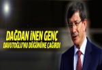 Dağdan inen genç Davutoğlu'nu düğününe çağırdı