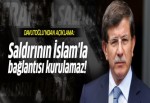 Davutoğlu Paris'teki saldırı hakkında açıklama yaptı