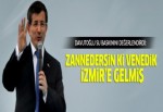 Davutoğlu: Zannedersin ki Venedik İzmir'e gelmiş
