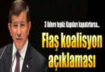Davutoğlu'ndan flaş mesajlar