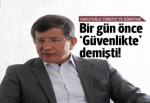 Davutoğlu'nun güvendiği dağlara kar yağdı!