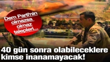 DEM Partisi'nin olmazsa olmaz talepleri...