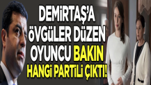 Demirtaş’a övgüler düzen oyuncu bakın hangi partili çıktı!