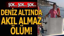 Deniz altında akıl almaz ölüm!