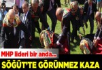 Devlet Bahçeli yere düştü