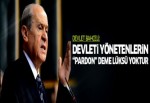 Devlet Bahçeli'den AK Parti'ye ağır eleştiriler