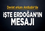 Devlet erkanı Anıtkabir'de