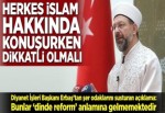 Diyanet'ten önemli açıklamalar.