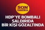 Diyarbakır patlamalarında bir gözaltı