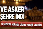 Diyarbakır'da asker şehre indi