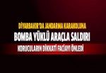 Diyarbakır'da jandarma karakolu yakınında patlama